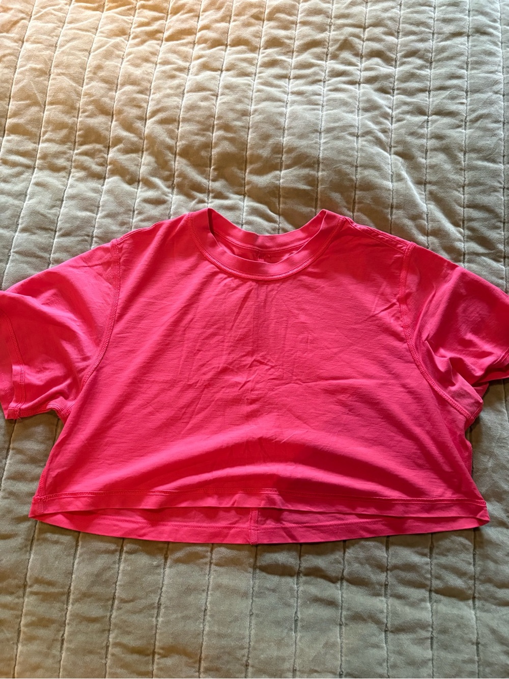 Pink Lulu Crop Top